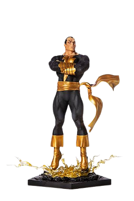 👍【SEMI-NOVO】Iron Studios – Black Adam (DC Comics) – Série 4 Art Scale 1/10 (Sem Caixa)