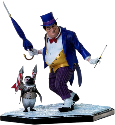 Iron Studios Dc - Comics Penguin Deluxe Art Scale 1/10 By Ivan Reis (SEM CAIXA)