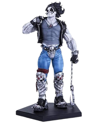 👍【SEMI-NOVO】Iron Studios - DC Comcis Lobo  - Ivan Reis 1/10 Art Scale (Sem Caixa)