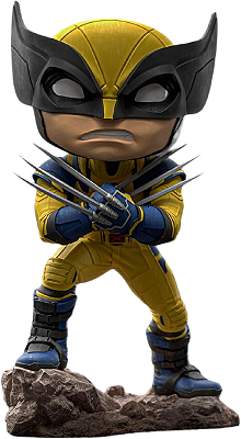 🛒【NOVO / LACRADO】Wolverine - Deadpool & Wolverine | MiniCo Iron Studios | Colecionável Exclusivo