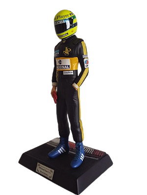Iron Studios - Ayrton Senna - Lotus F1 - Brazilian Gp 1985 - 1:6 ( Sem Caixa)