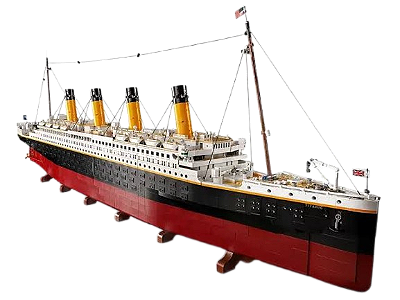 LEGO Titanic 10294 🚢 Kit Colecionável 9.090 Peças | Montagem Premium