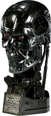 💀Busto T-700 Tamanho Real - Terminator Salvation | Sideshow Collectibles (SEM CAIXA)