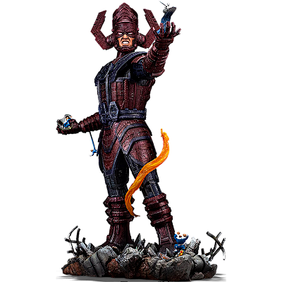 🛒【PRÉ-VENDA】Iron Studios "Quarteto Fantástico" Galactus Deluxe 1/20 Scale | Diorama Colecionável