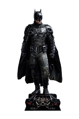 🦇【NOVO / LACRADO】Queen Studios - "The Batman" Robert Pattinson | Estátua Colecionável Premium 1:3