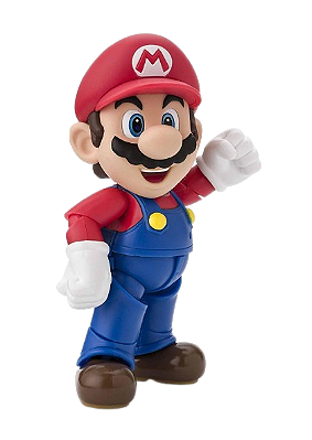Bandai S.H. Figuarts – Super Mario Bros (Super Nintendo) | Action Figure Colecionável