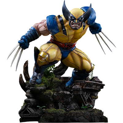 🛒【PRÉ-VENDA】Wolverine Quarter Scale Statue 1/4 | Iron Studios & Sideshow | Marvel
