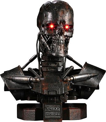 Sideshow / Legacy Effects Terminator Salvation T-600 Life Size Bust 1:1