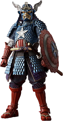 Bandai Tamashi Nations Samurai Captain America | Action Figure
