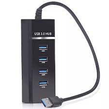 Hub USB 4 Portas USB 3.0 Alta Velocidade
