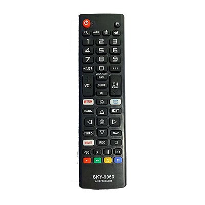 Controle Remoto LG Smart Com Netflix/PrimeVideo/Home/FBG-9053