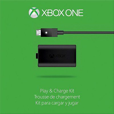 Kit Play And Charge Bateria E Carregador Xbox One