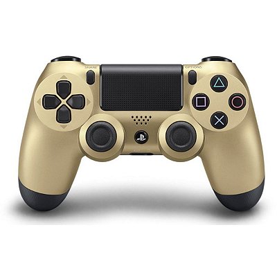 Controle Ps4 Serie Gold Dourado Playstation 4 Original Sony