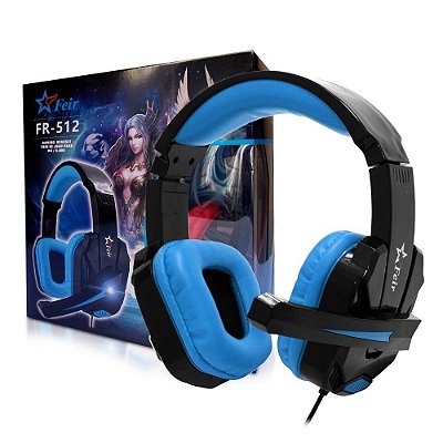Fone Ouvido Gamer Ps3 Ps4 Pc Xbox Headset Microfone Feir-512