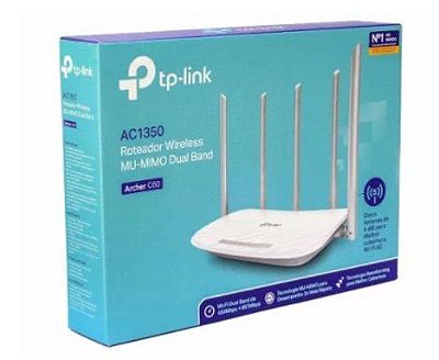 Roteador Tp Link Wifi Dualband Ac1350 Archer C60 V2 5antenas