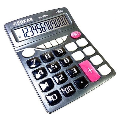 Calculadora De Mesa 12 Dígitos Deslig. Automático Grande