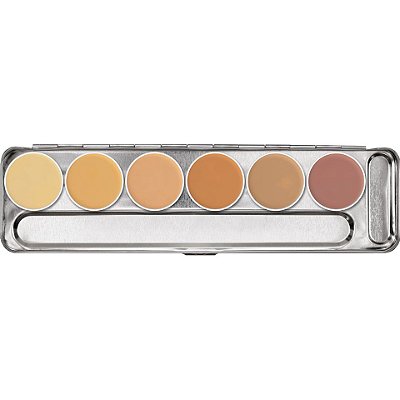 Paleta de Corretivos Dermacolor Camouflage Creme 6 cores Modelo H - Kryolan