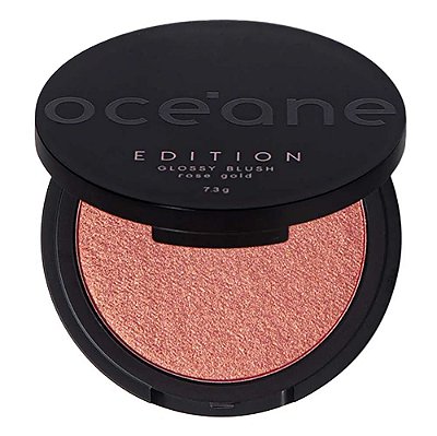 Blush Cintilante Rose Gold Glossy Blush - Oceane Edition