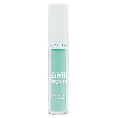 Corretivo Líquido Camuflagem Verde - Vizzela