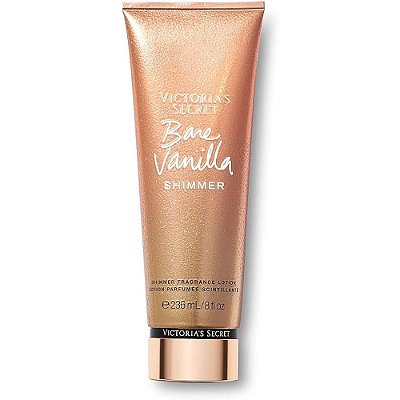 Hidratante Corporal Bare Vanilla SHIMMER 236ml - Victorias Secret