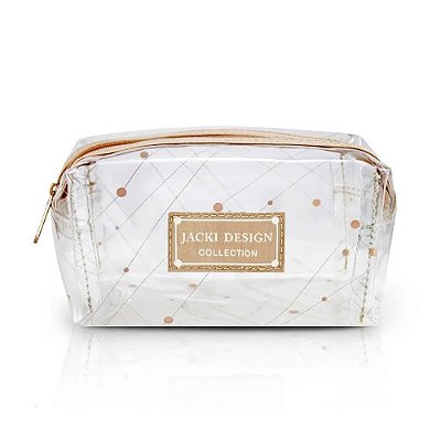 Necessaire Cristal Glow Nude (P) ABC21806-ND - Jacki Design