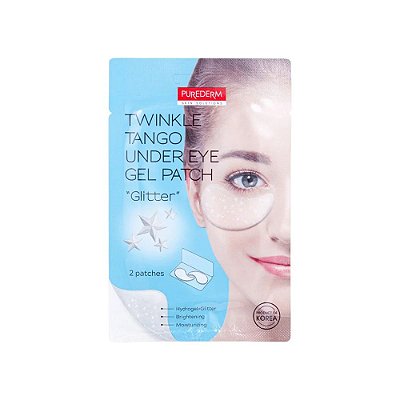 Máscara Hidrogel Hidratante para Olhos Glitter - Purederm