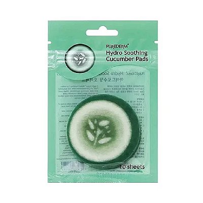 Máscara Rejuvenescedora Rodelas Refrescantes de Pepino - Purederm