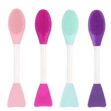 Escova Espátula Facial de Silicone para Skincare