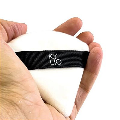 Esponja Triangular para Pó - Kylio Makeup Profissional