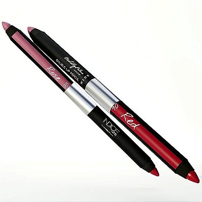 Lápis Labial Wish Double Lip Pencil Rose/Red - Michelly Palma