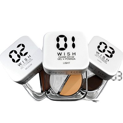 Gel + Pomada para Sobrancelhas WISH Clear Brow - Michelly Palma