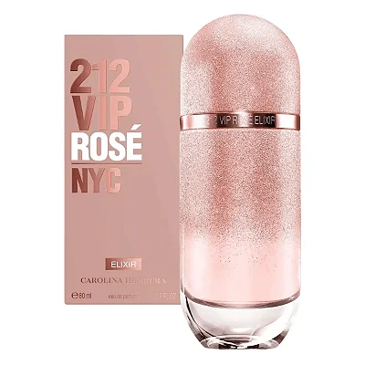 212 VIP Rosé Elixir Carolina Herrera Eau de Parfum - Perfume Feminino