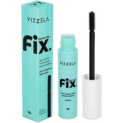 Gel Fixador de Sobrancelhas Brow up Fix - Vizzela