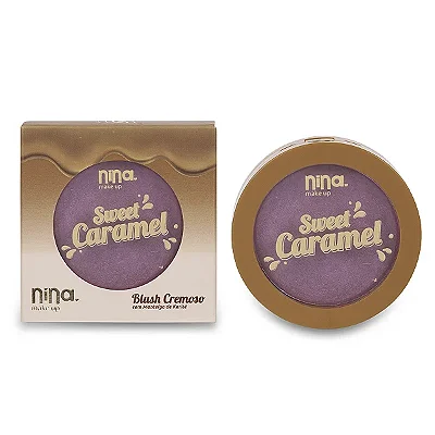 Blush Cremoso Sweet Caramel Grape - Nina Makeup