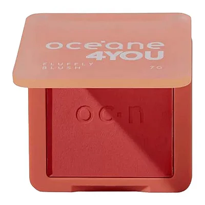 Blush Cremoso Coral Pink Fluffy Blush - Oceane 4you