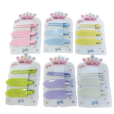 Hair Clips - Hello Mini