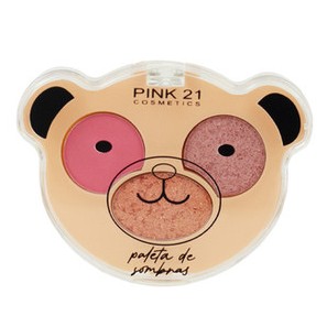 Paleta de Sombras Ursinho Bear - Pink 21 Cosmetics