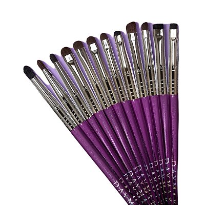 Kit 12 Pincéis de Precisão PRO PRECISION - Daymakeup Professional