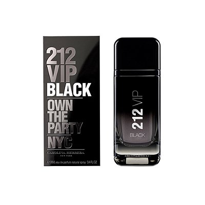 212 VIP Black Men Carolina Herrera Eau de Parfum - Perfume Masculino