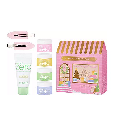 Kit Minis Clean It Zero Pink Wonderland Set - Banila Co