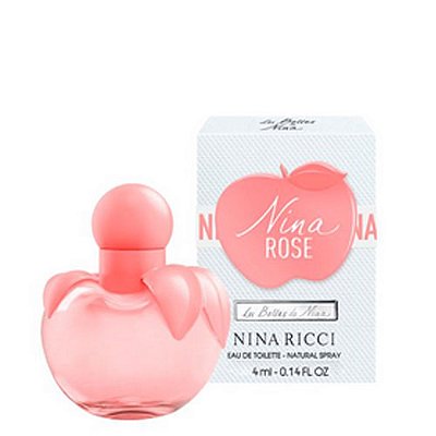 Miniatura Nina Rose Nina Ricci Eau de Toilette - Mini Perfume Feminino 4ml
