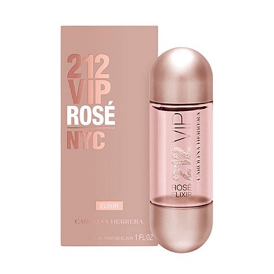 Miniatura 212 VIP Rosé Elixir Carolina Herrera Eau de Parfum - Mini Perfume Feminino 5ml