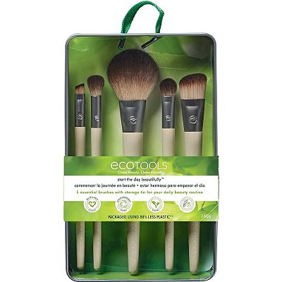 Kit de Pincéis com Estojo Start The Day Beautifully - Ecotools