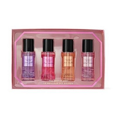 Kit 4 Mini Body Splash The Best of Mist - Victorias Secret