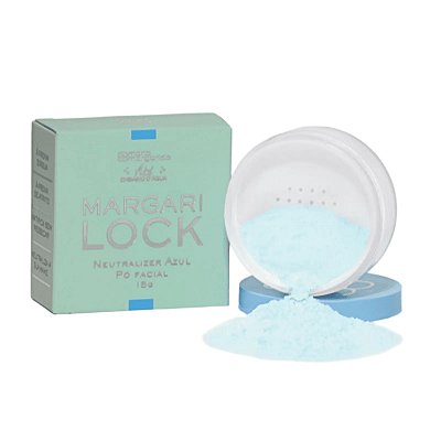 Pó Facial Finalizador Margarilock Neutralizer Azul - Maria Margarida