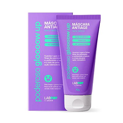 Máscara Facial Poderoso Glow Up LABPOP - Labotrat
