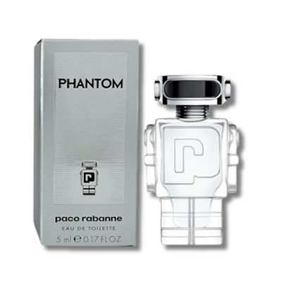 Miniatura Phantom Paco Rabanne Eau de Toilette - Mini Perfume Masculino 5ml