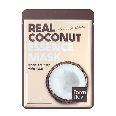 Máscara Facial Real Coconut Essence Mask - Farmstay