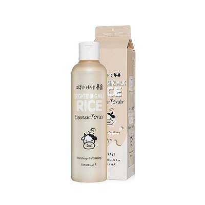 Tônico Clareador Brightening Milk Rice Essence Toner 200ml - Kwailnara