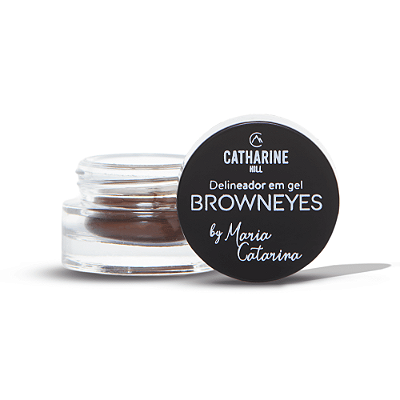 Delineador em Gel Marrom BrownEyes by Maria Catarina - Catharine Hill